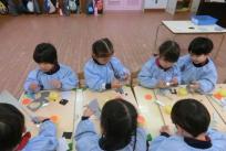 南極の海の魚を作ってるよ！